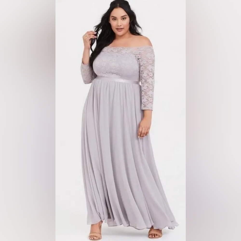 Torrid Formal Chiffon Dress